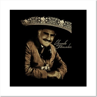 Vicente Fernandez Pose Posters and Art